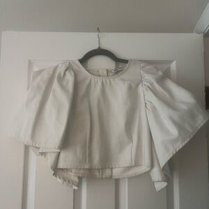 Zara puff sleeve top